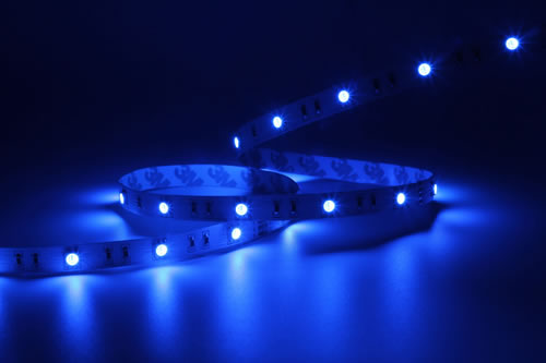 Flexible Colorful RGB LED Strip Light, Waterproof IP62, DC24V